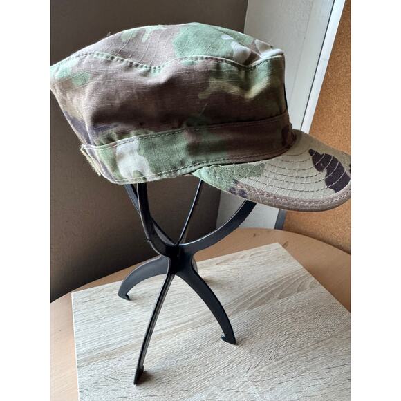 U.S. Army OCP Patrol Cap with Sergeant Rank Insignia – Size 7 3/8 - Picture 4 of 9